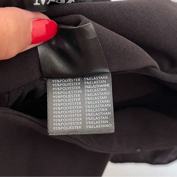 Tigermist | Black Lenna Square Neck Cropped Basic Everyday Corset - Picture 7 of 7